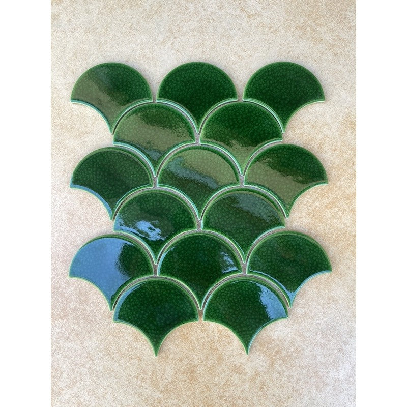 2-layer Reef Fish Scale Mosaic Tile MHF 8998 