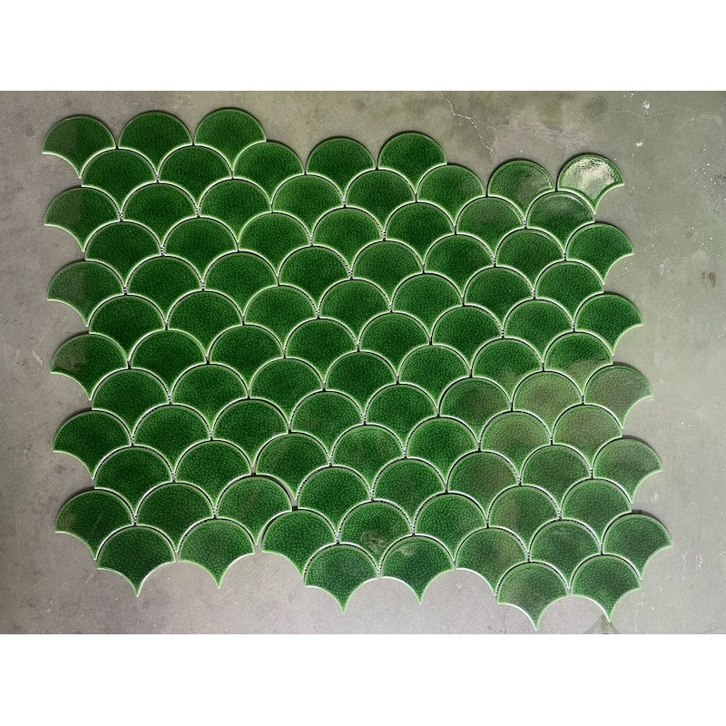 2-layer Reef Fish Scale Mosaic Tile MHF 8998 
