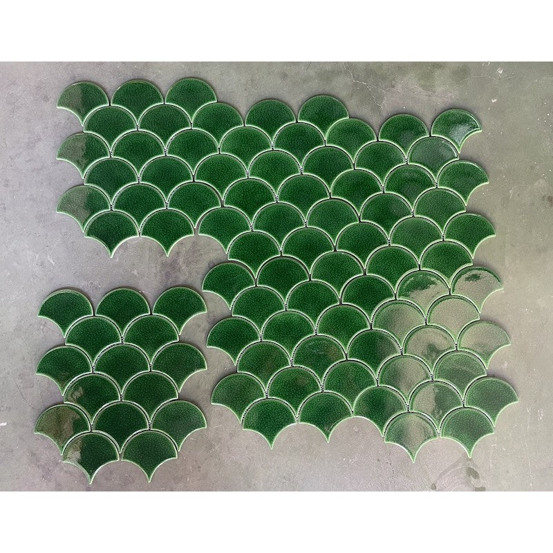 2-layer Reef Fish Scale Mosaic Tile MHF 8998 