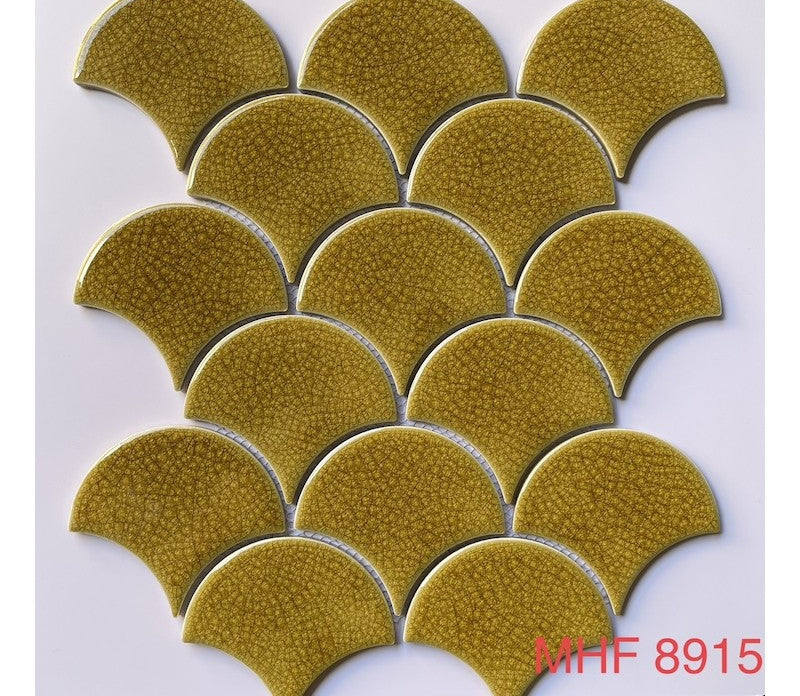 2-layer Reef Fish Scale Mosaic Tile MHF 8915 