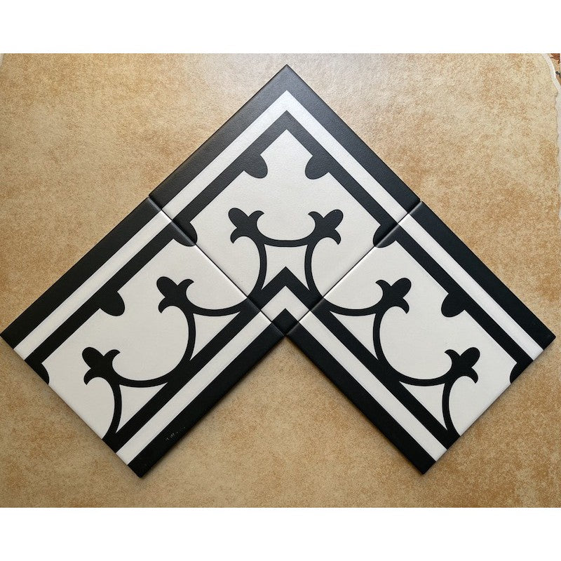 Original 200x200mm Cement Tiles - MHB 222 
