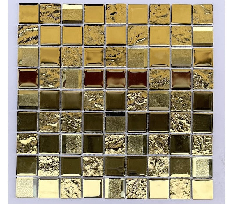 High-class glass mosaic tile MH 502 