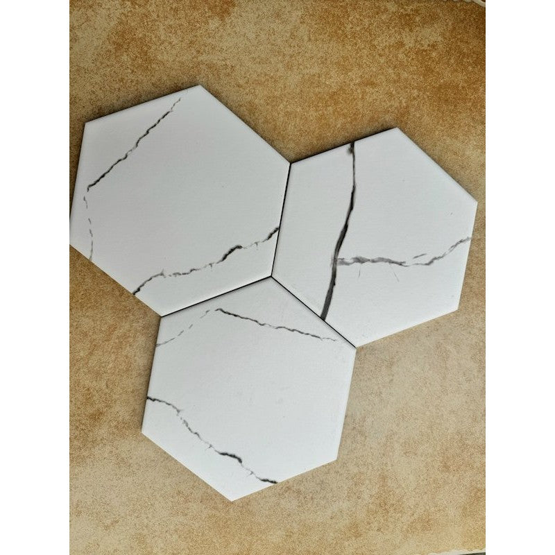 Hexagonal Cement Tile 200x230mm SY 2001 