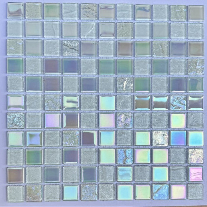 MH 7026 Sparkling Glass Mosaic Tiles 