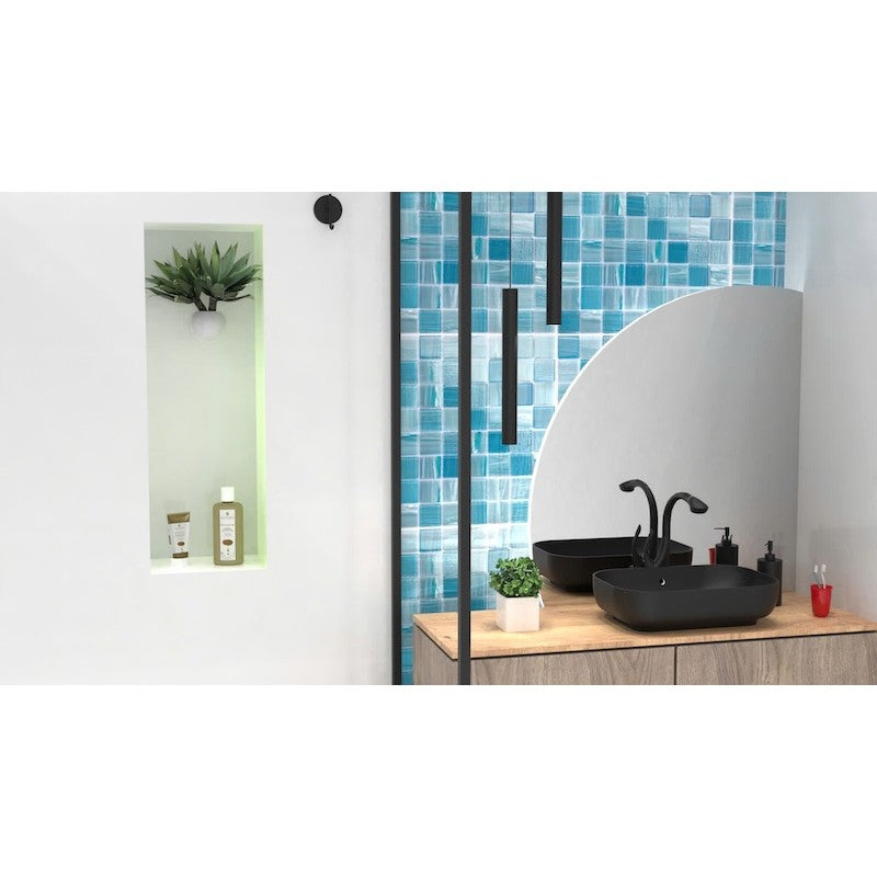 High-class glass mosaic tile MH 364201 