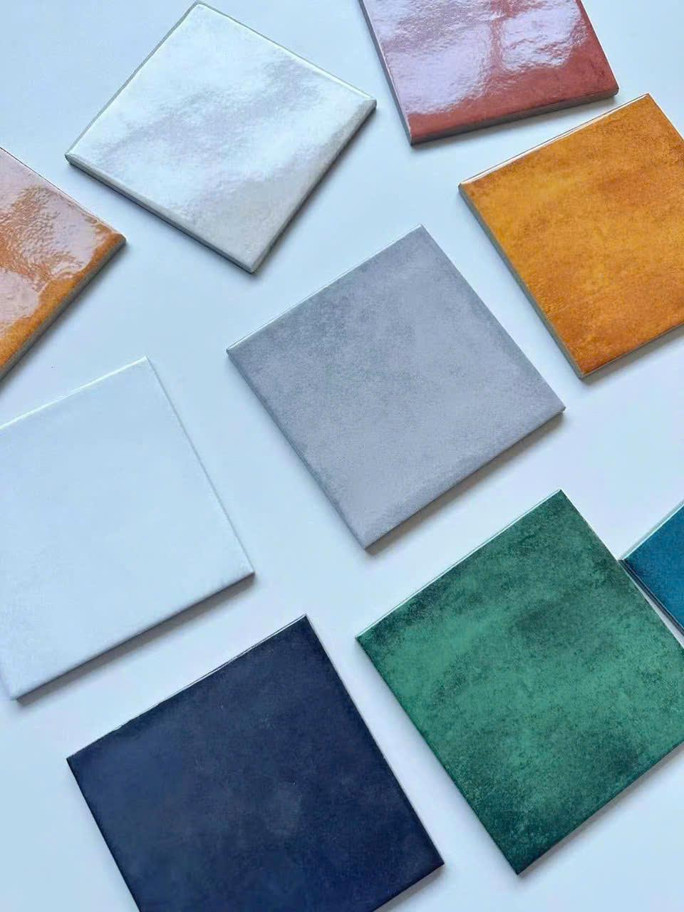 Glossy Porcelain tile, size 150x150mm, code LNA1507G