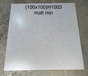 1000x1000 matt smooth floor tiles code H1003