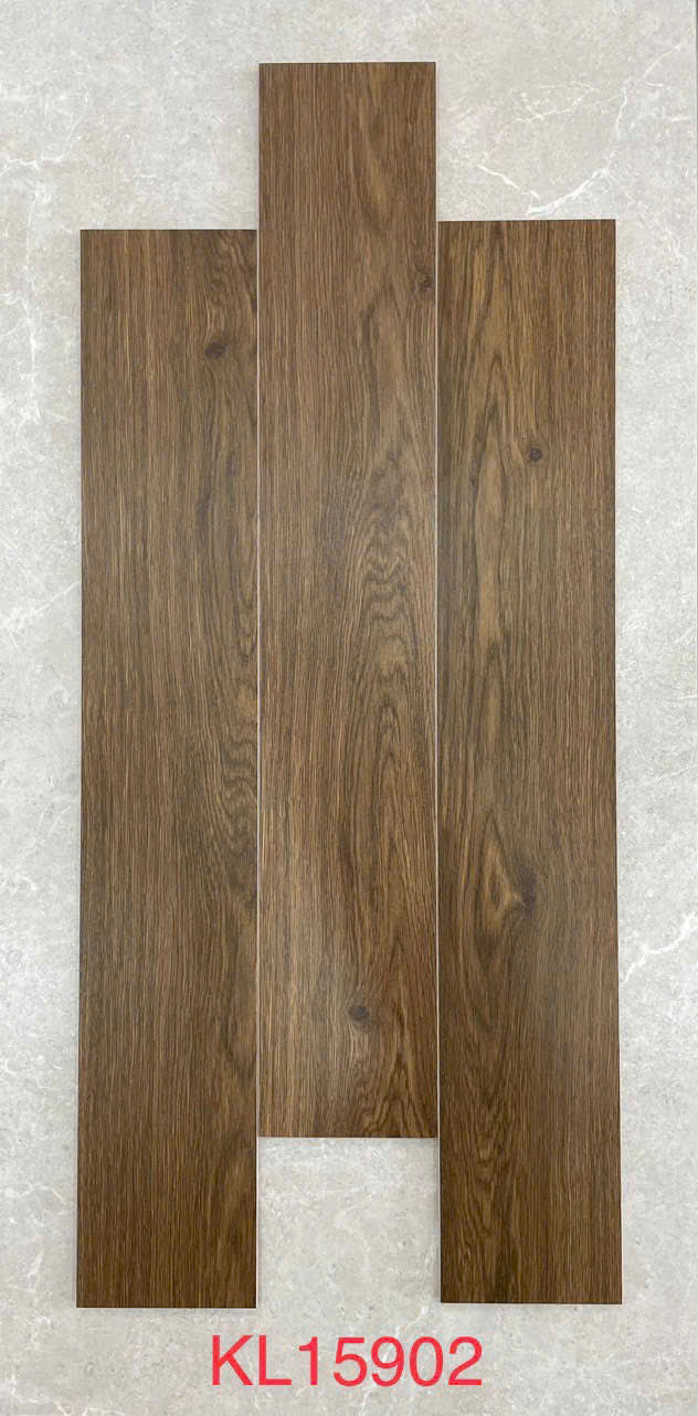 Wood-like polished edge tile 150x900 code KL-15902