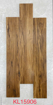 Wood-like polished edge tile 150x900 code KL-15906