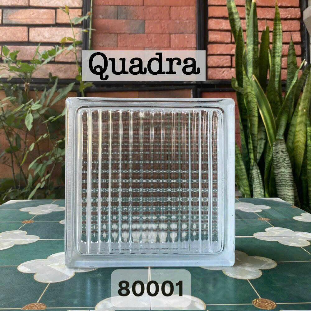 Mulia Quadra light-transmitting glass brick code 80001