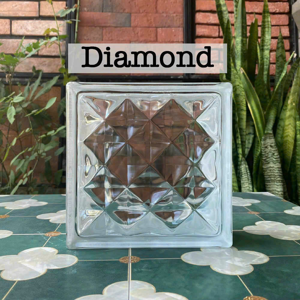 Diamond glass brick code 80021