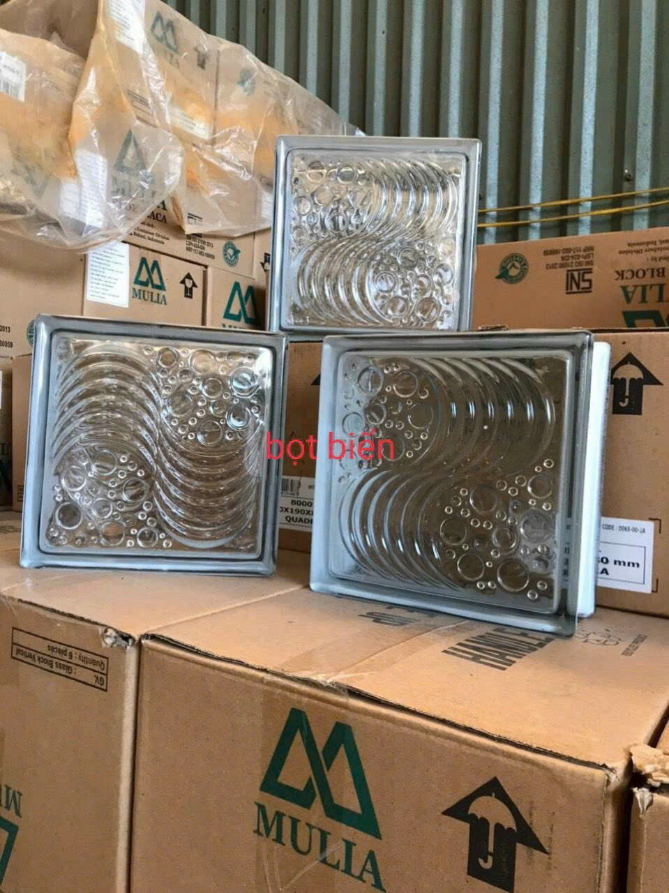 Ocean View glass brick code 80005