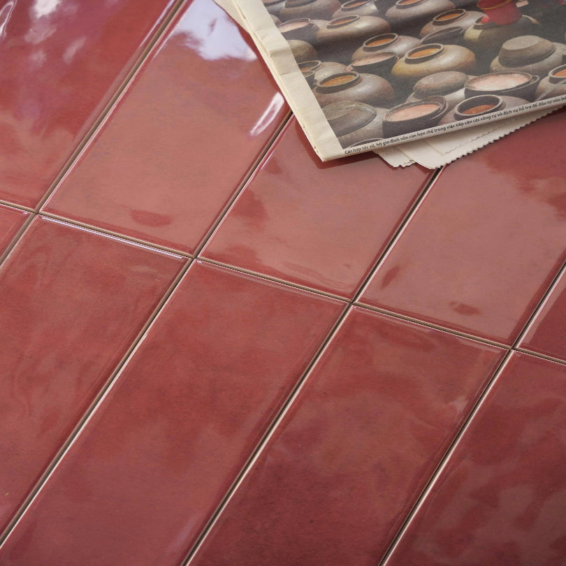 Curved face tile 75x300mm DS75309