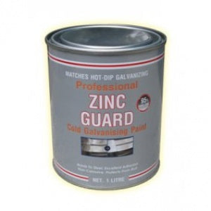 Bright zinc plating paint ZG400 1L (hot zinc color) 